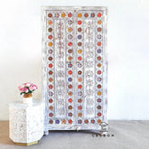 Indian Hand Carved Solid Wooden Cupboard Wardrobe D51